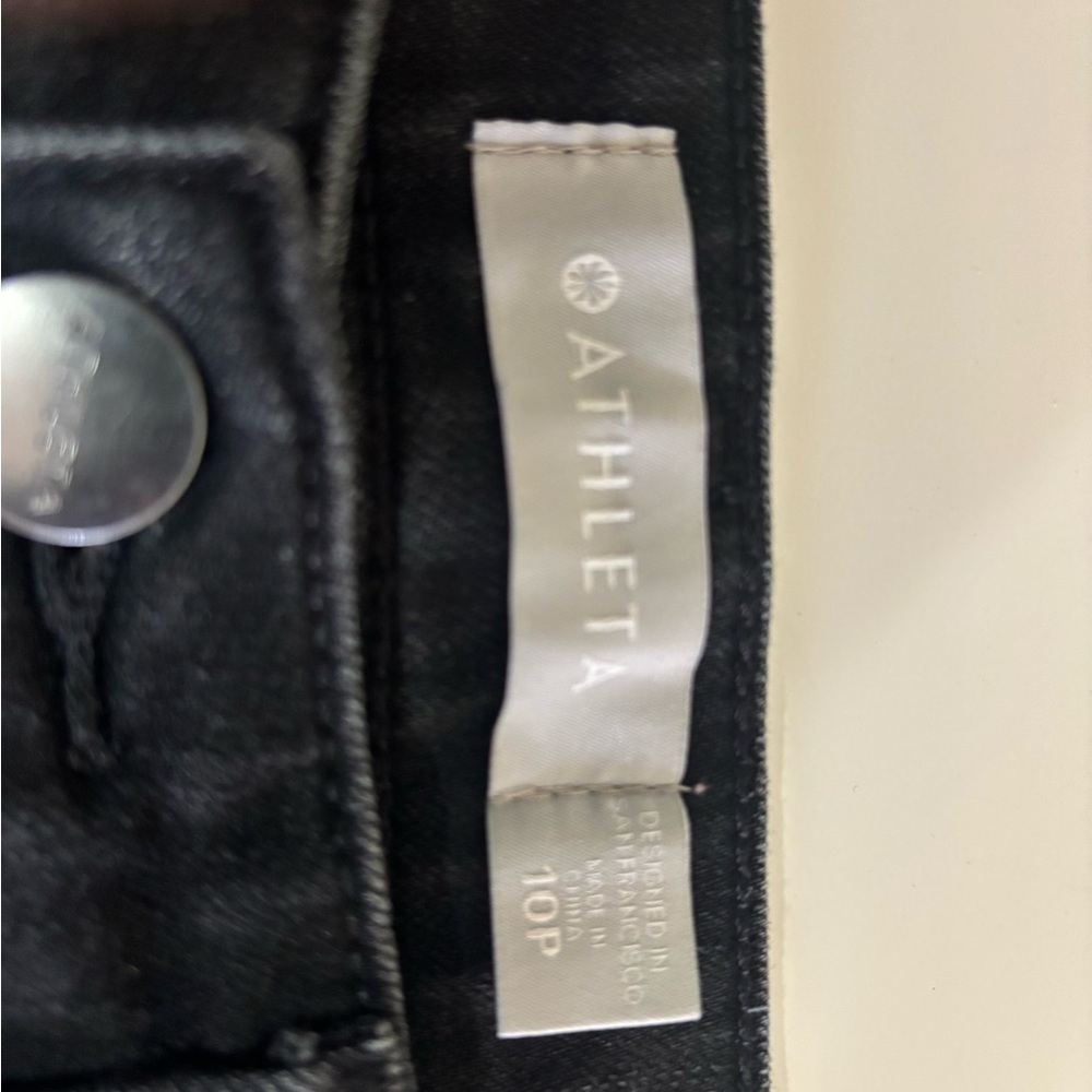 Athleta womens Dark Gray Skinny Jeans - Picture 3 of 3